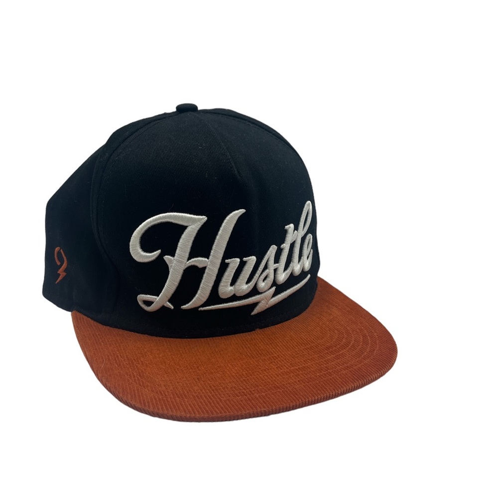 “Hustle” snap back hat